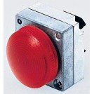 Indicator luminos  rosu lentila cu inele concentrice, Siemens